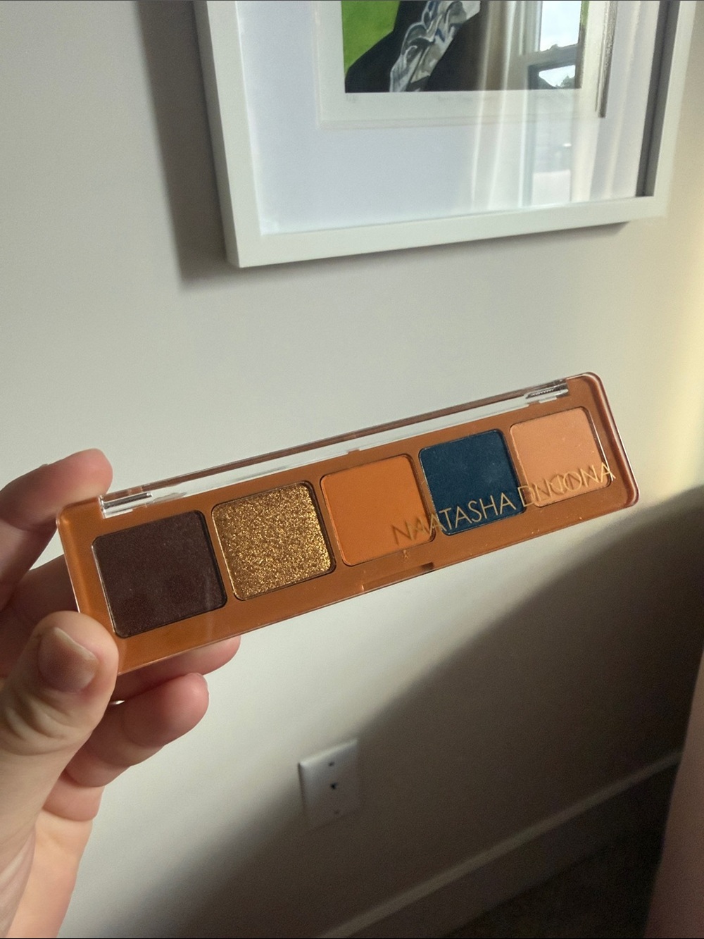 Natasha Denona Mini Eyeshadow Palette — Amber, Gold, Brown & Teal Tones
